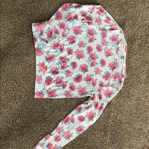 Wild fox beach jumper pullover , roses